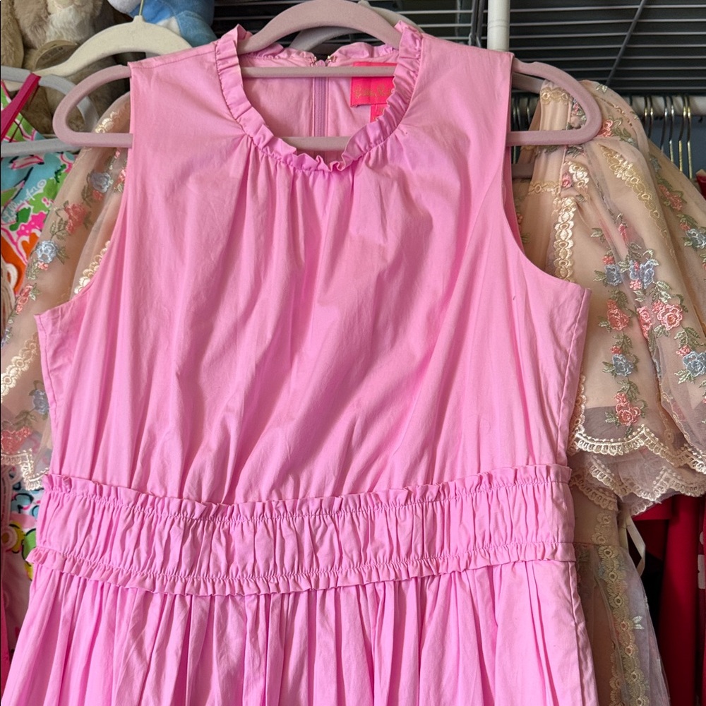 Lily Pulitzer Pink Sleeveless Dress - Picture 5 of 5
